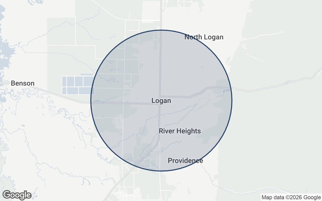 Map of the general area