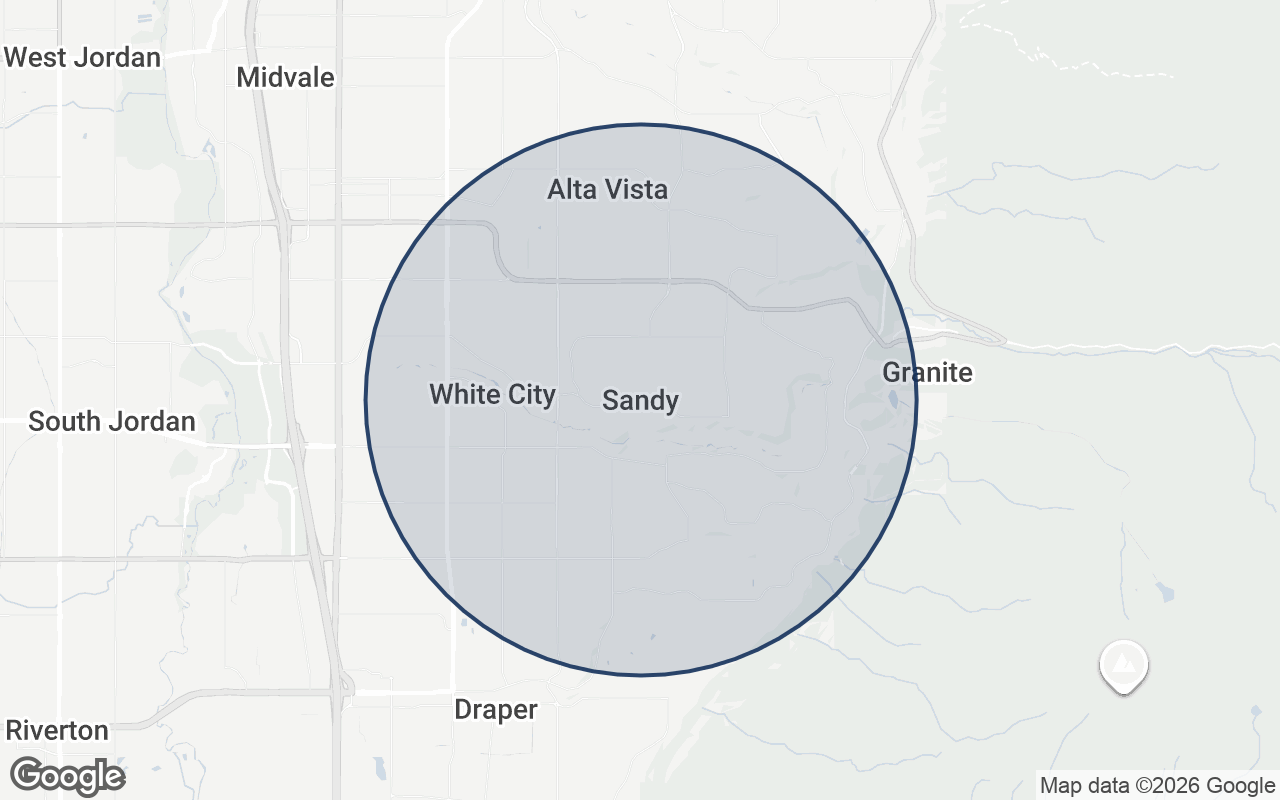 Map of the general area