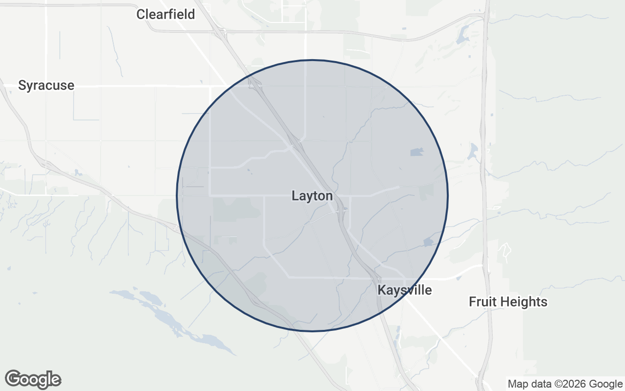 Map of the general area
