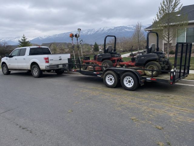 Commercial landscaping company with 40 maintenance contracts