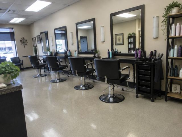 Hair salon with 8 stations and stable clientele